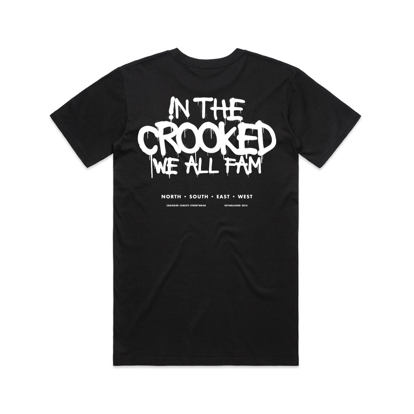 In The Crooked Tee - Black