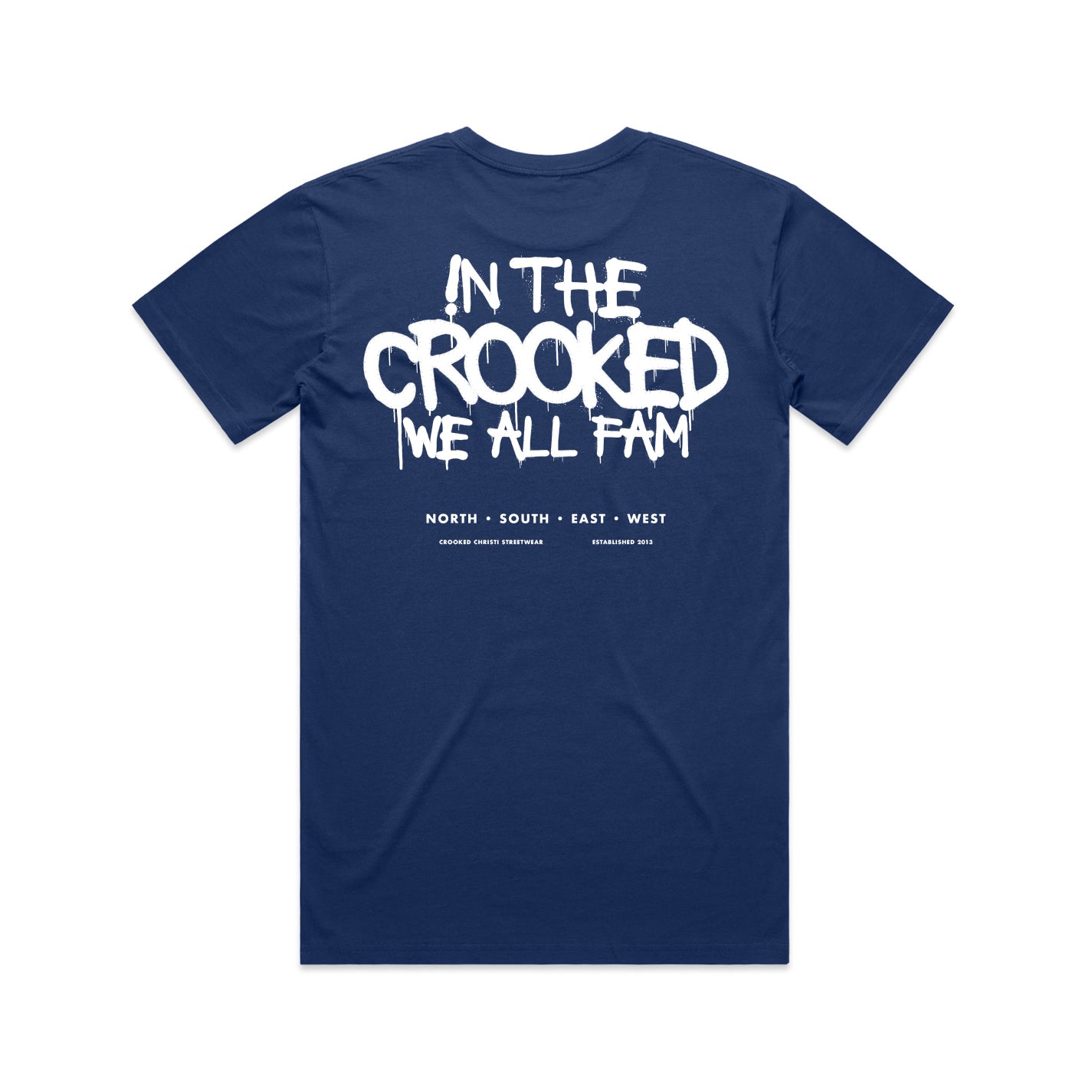 In The Crooked Tee - Cobalt