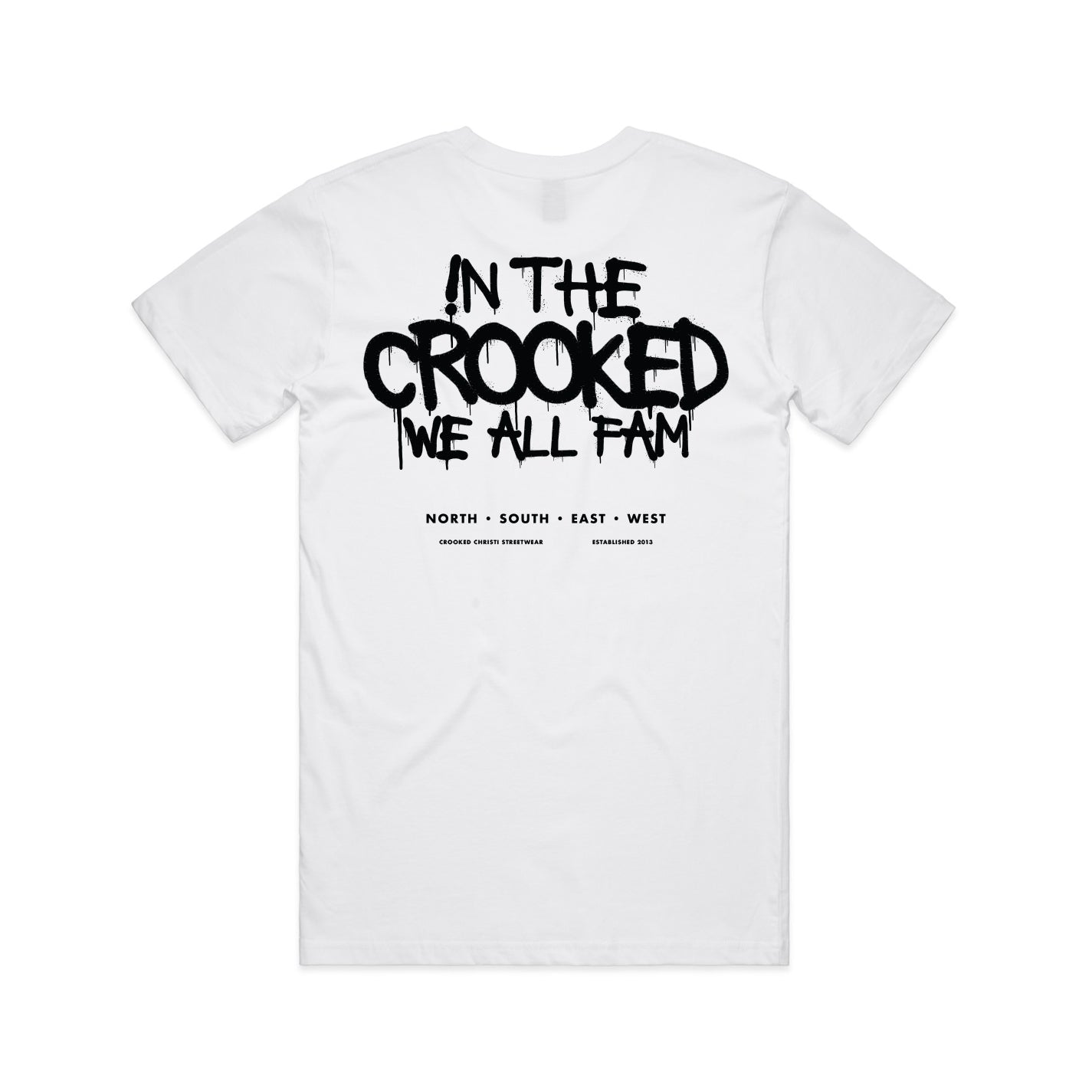In The Crooked Tee - White