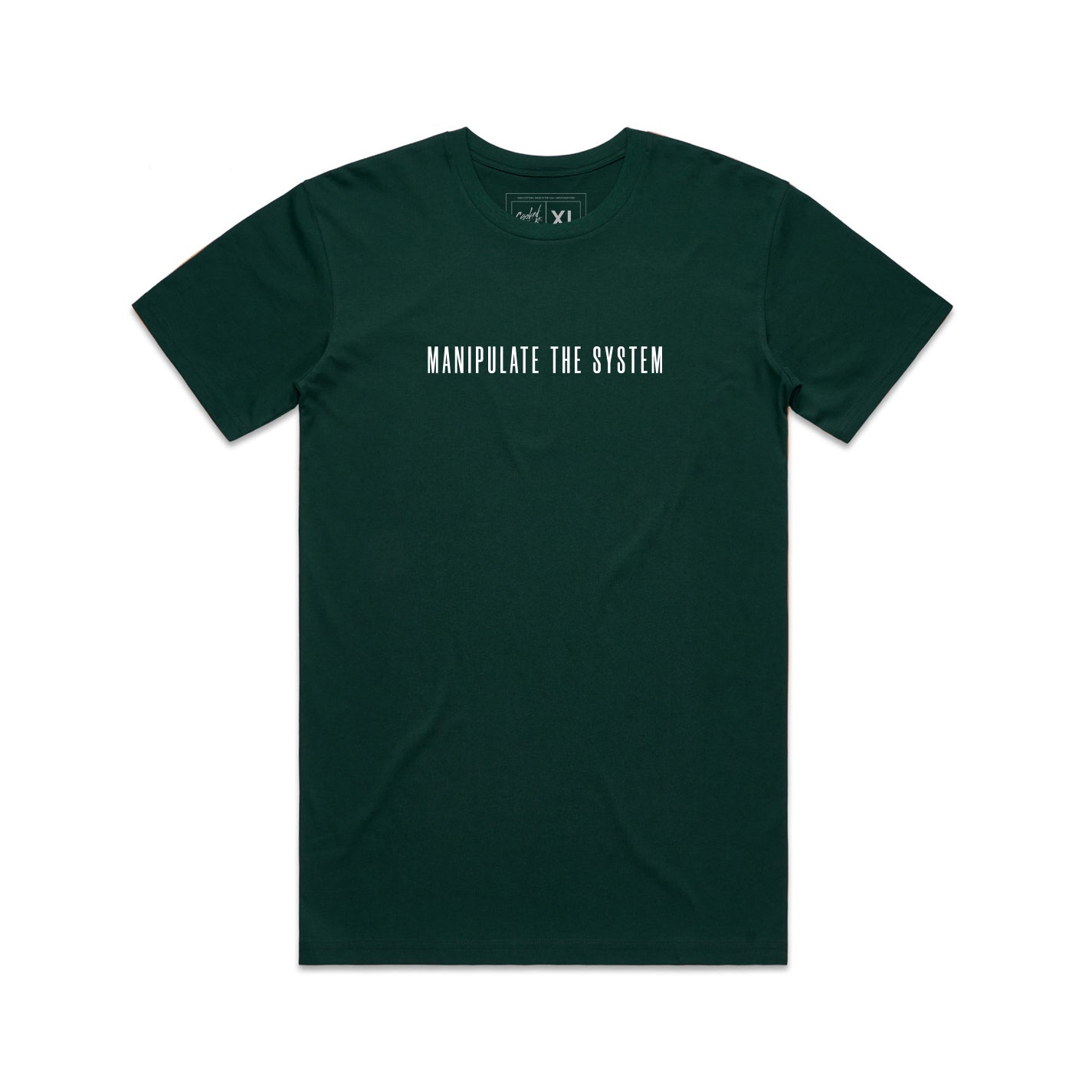 Manipulate The System Tee - Pine
