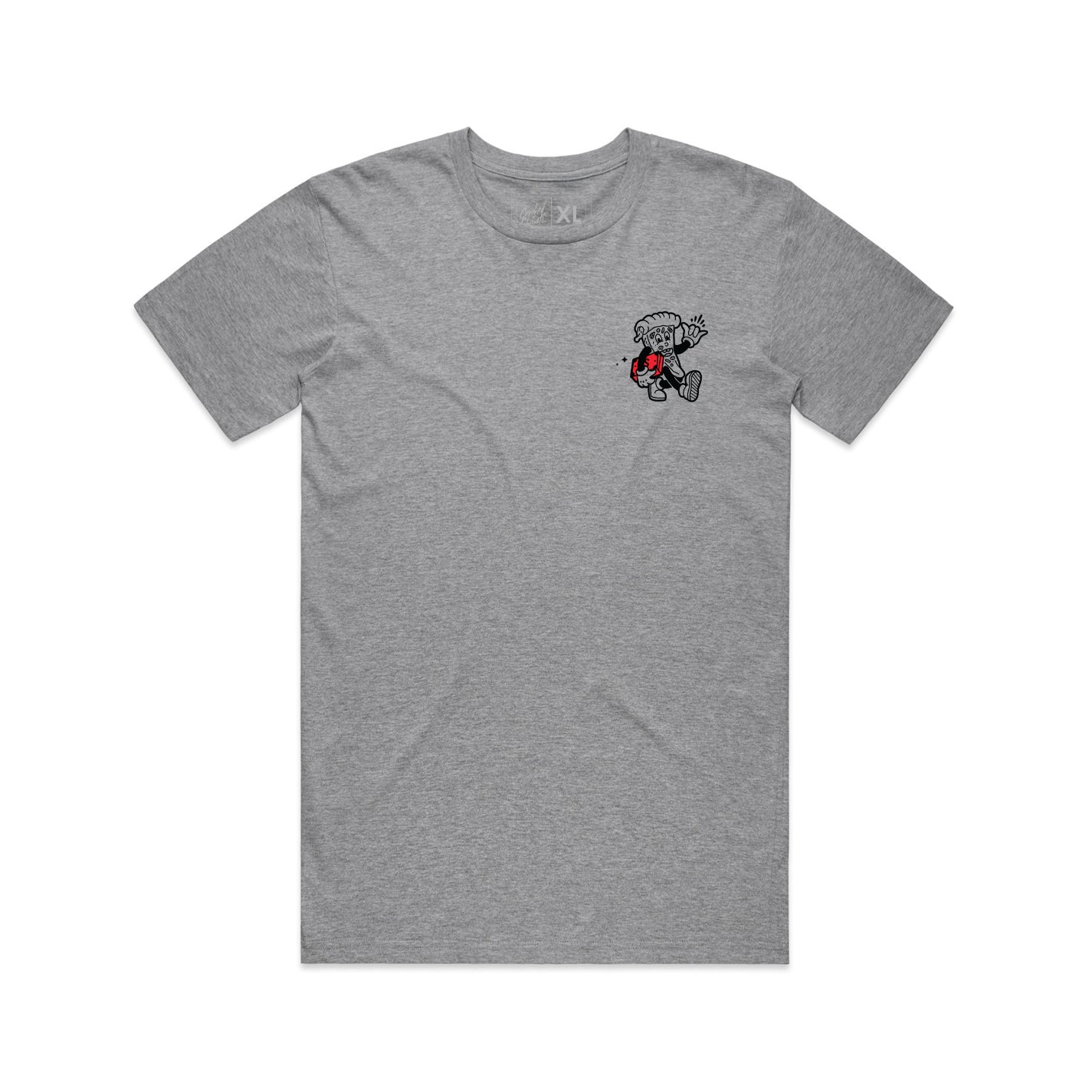 Pizza Shop Tee - Athletic Heather