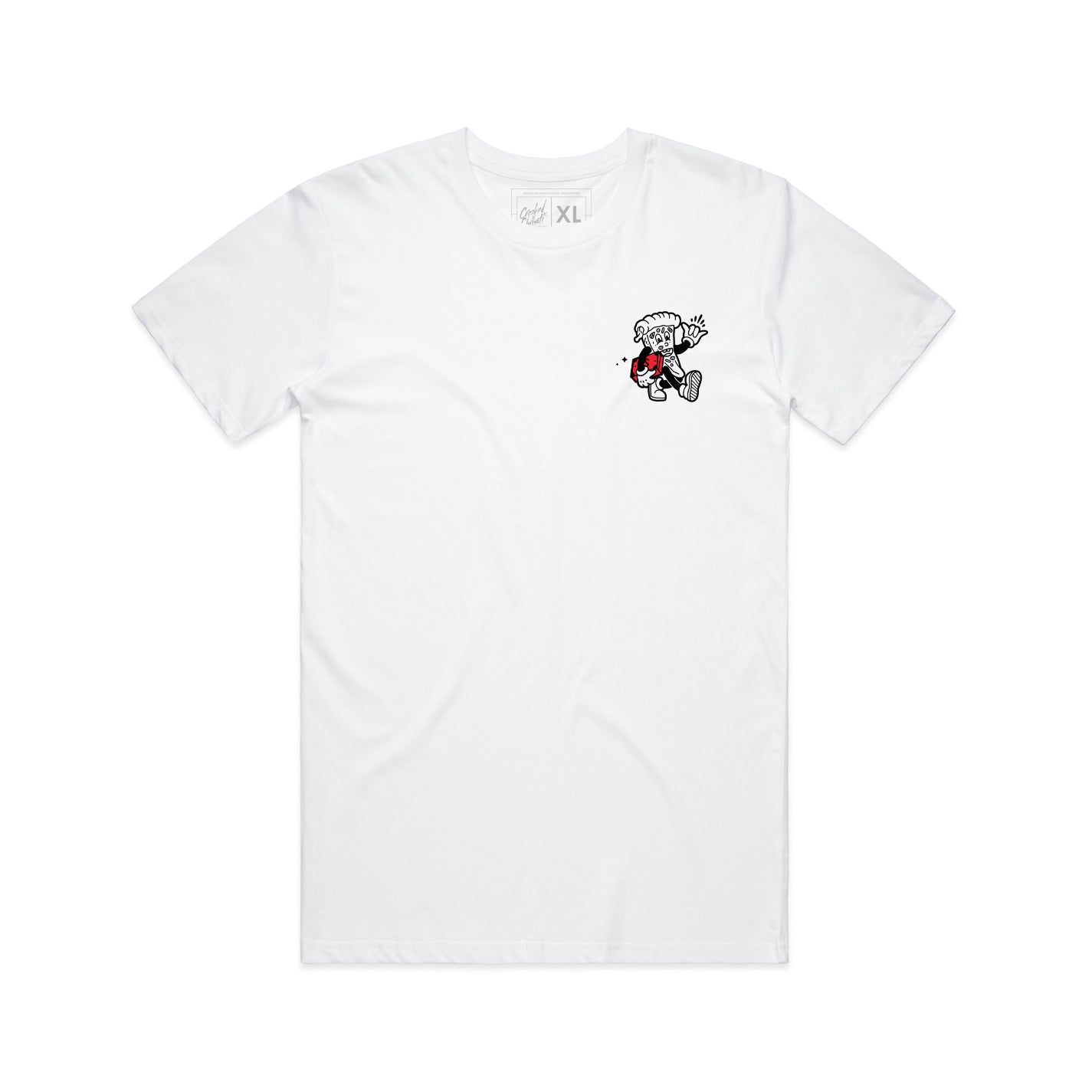 Pizza Shop Tee - White