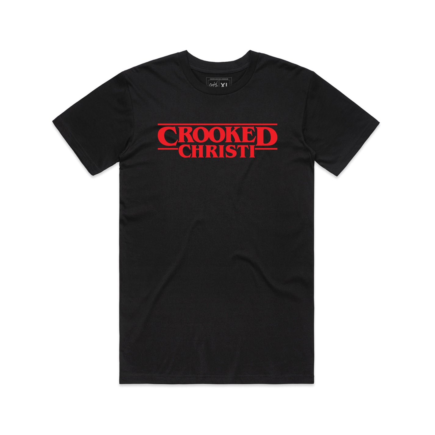 Crooked Christi Things Tee - Black