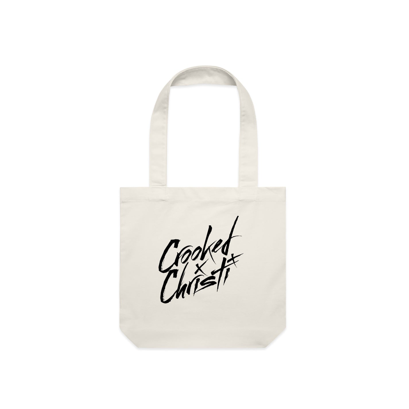 Crooked Christi Tote | Cream