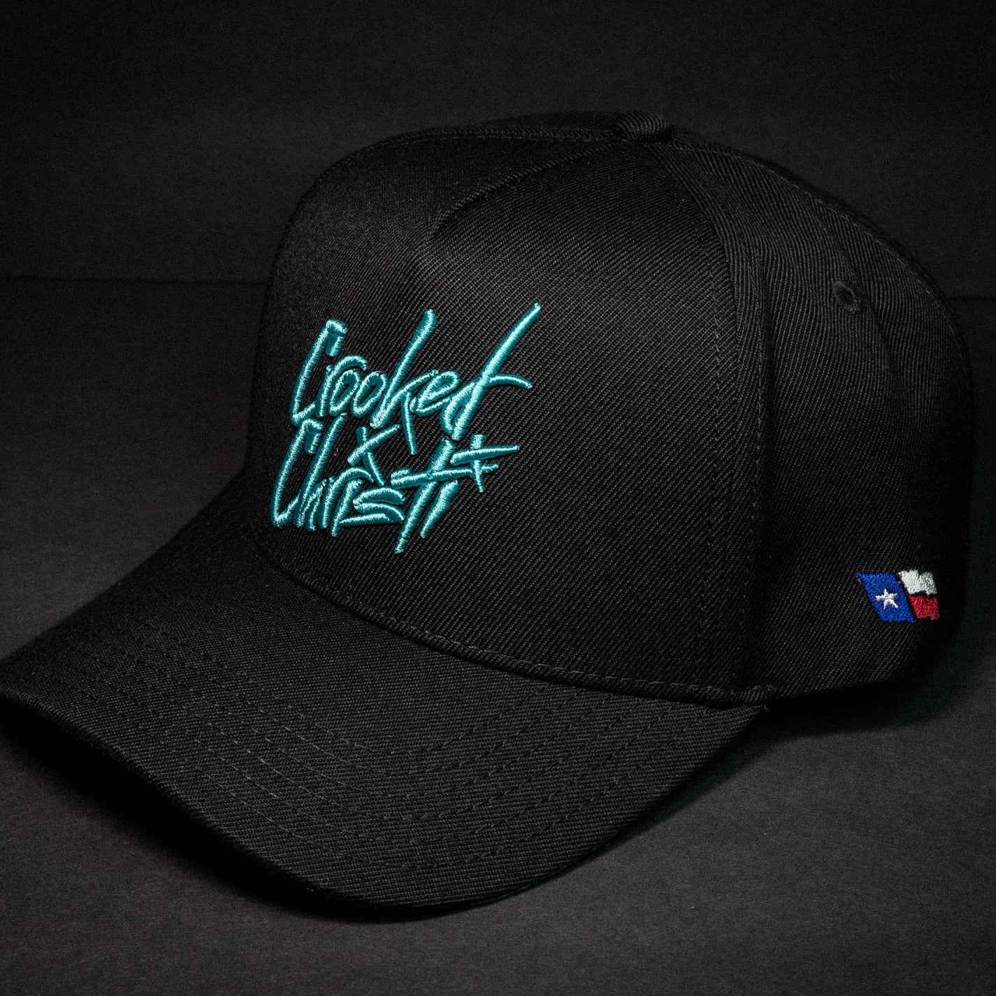 Original Logo Snap Back (Black/ Robin's Egg Blue) Diamond Series #1