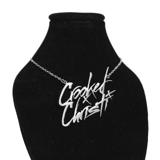 Crooked Christi Women's Logo Necklace